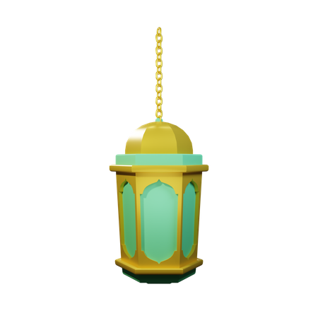 Ramadan Lantern  3D Icon