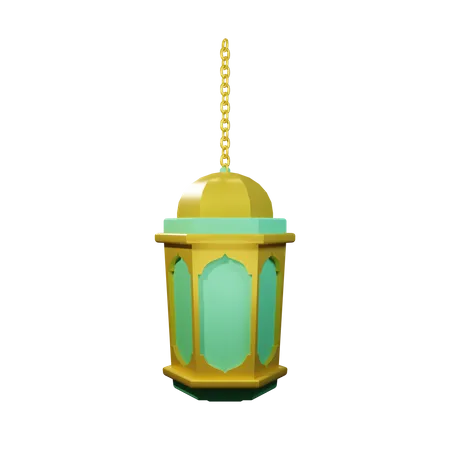 Ramadan Lantern  3D Illustration