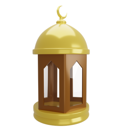 Ramadan Lantern  3D Illustration