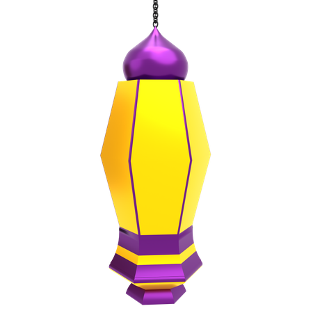 Ramadan Lantern  3D Illustration