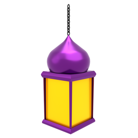 Ramadan Lantern  3D Illustration