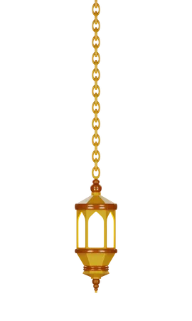 Ramadan Lantern  3D Illustration