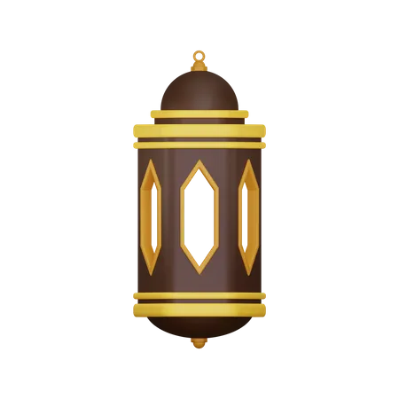 3 D Ramadan Lantern 3D Illustration