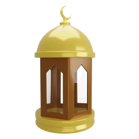 Ramadan Lantern  3D Illustration