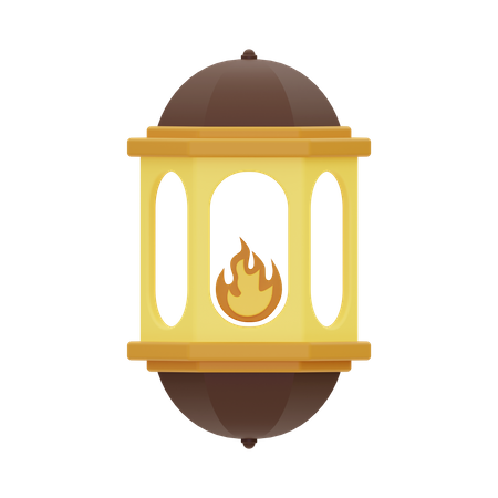 Ramadan Latern  3D Icon