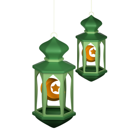 Ramadan Latern  3D Icon