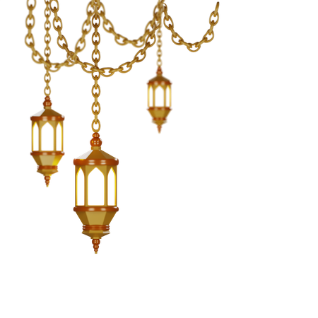 Ramadan-Laterne  3D Icon