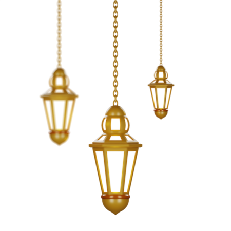Ramadan-Laterne  3D Icon
