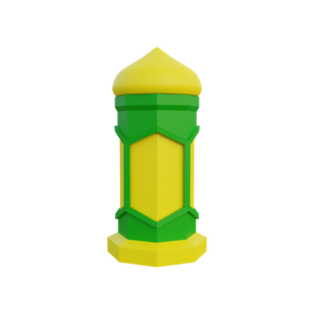 Ramadan-Laterne  3D Icon