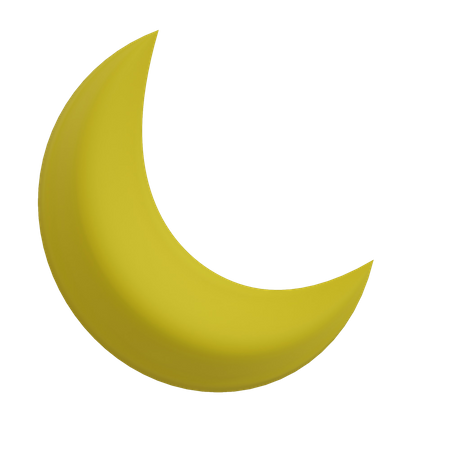 Lune du ramadan  3D Icon