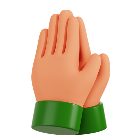 Mano de ramadán  3D Icon