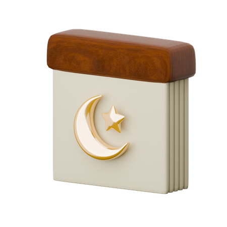 Mois du Ramadan  3D Icon