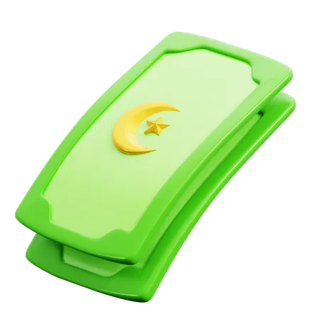 Ramadan Money  3D Icon