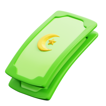 Ramadan Money  3D Icon