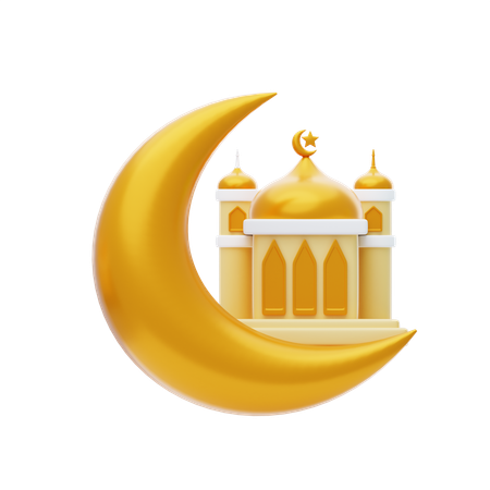 Nuit de ramadan  3D Icon