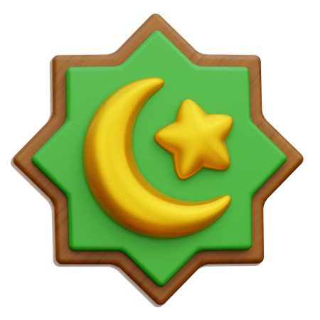 Ramadan Ornament  3D Icon