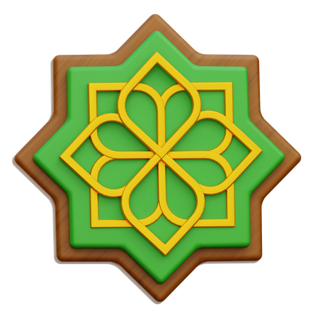 Ramadan Ornament  3D Icon