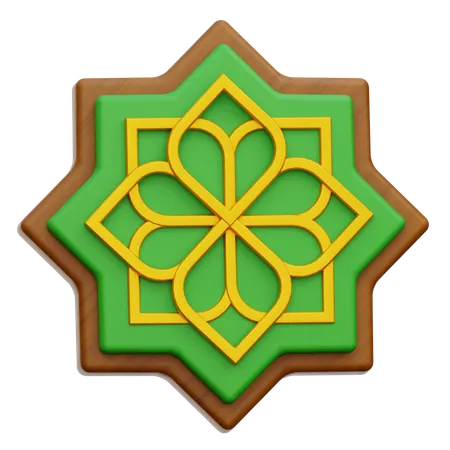 Ramadan Ornament  3D Icon