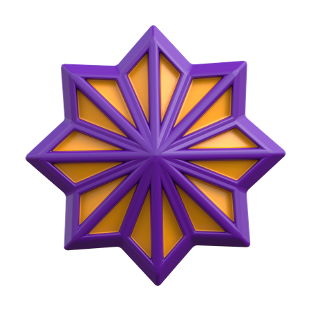 Ramadan Ornament 3D Icon