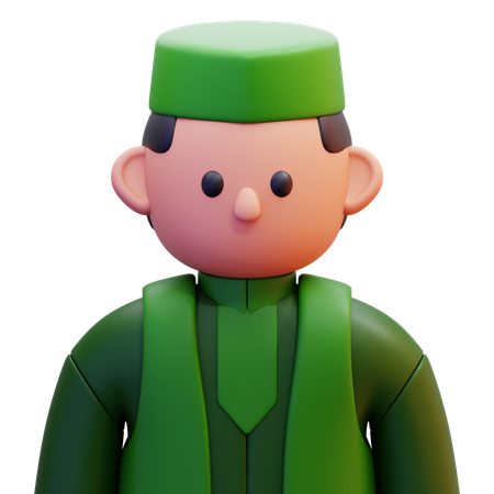 Ramadan Outfit  3D Icon