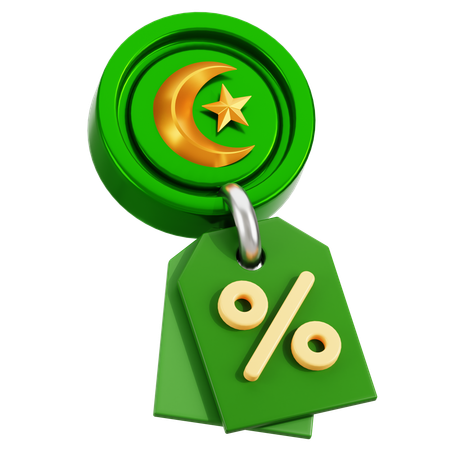 Rabais Ramadan  3D Icon