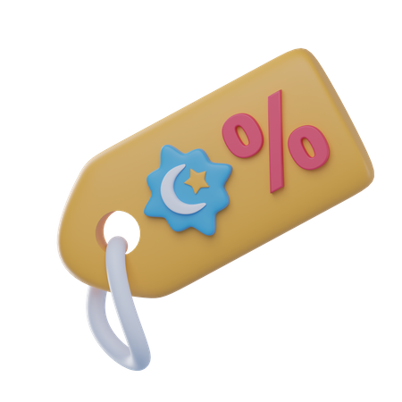 Rabais Ramadan  3D Icon