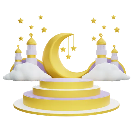 Salutation du Ramadan  3D Icon