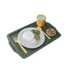 Ramadan Served Tray With Food