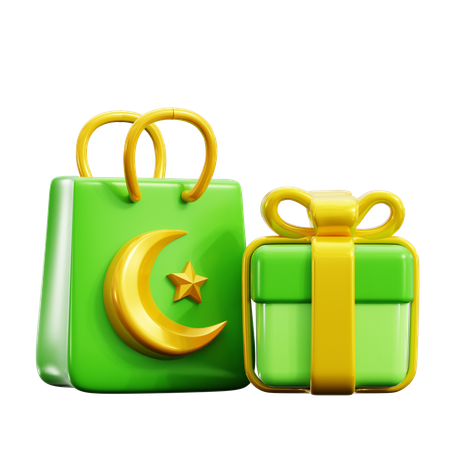 Ramadan Shopping  3D Icon