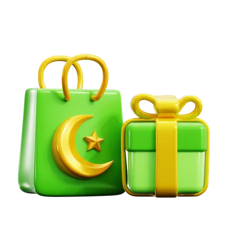 Ramadan Shopping  3D Icon