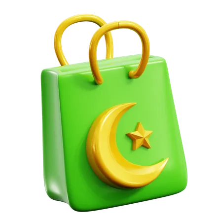 Ramadan Shopping  3D Icon