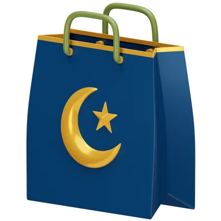 Ramadan Shopping Bag  3D Icon