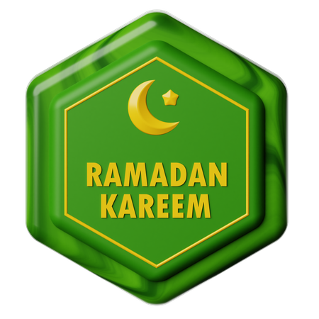 Ramadan Symbol  3D Icon