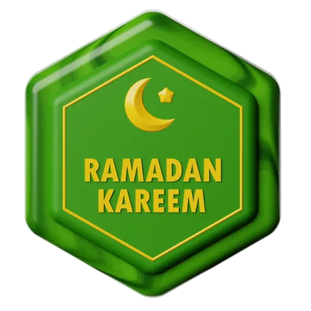 Ramadan Symbol  3D Icon