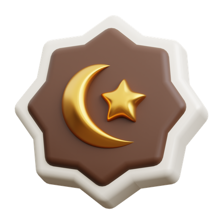 Ramadan Symbol  3D Icon