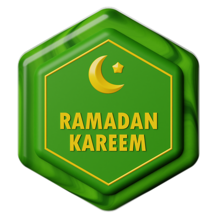 Ramadan Symbol 3D Icon