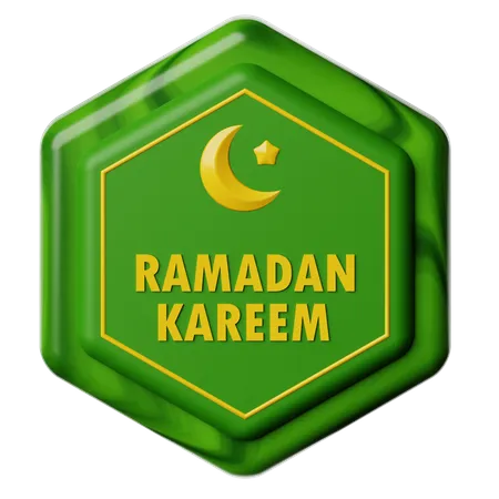 Ramadan Symbol 3D Icon