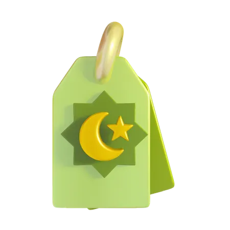 Ramadan Tag  3D Icon