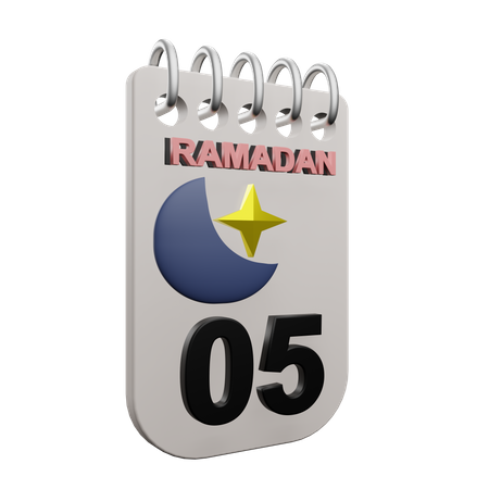 Ramadan Tag 5  3D Icon