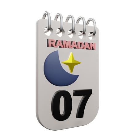 Ramadan Tag 7  3D Icon