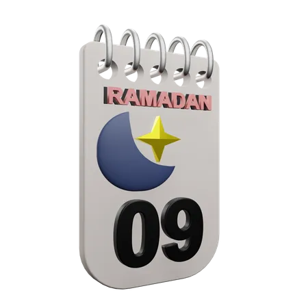 Ramadan Tag 9  3D Icon