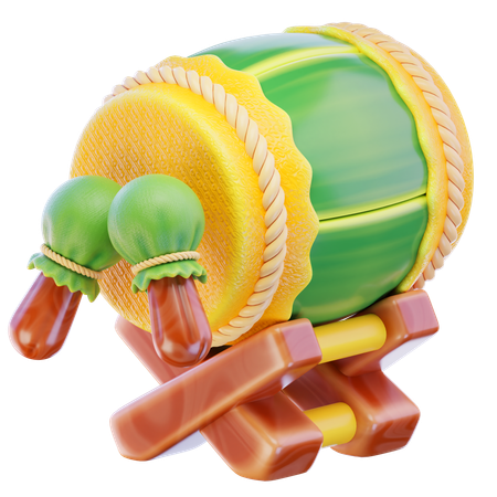 Tambor do Ramadã  3D Icon