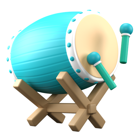 Tambour de ramadan  3D Icon