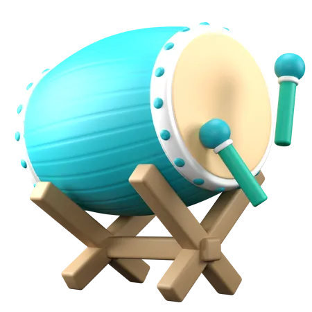 Tambour de ramadan  3D Icon