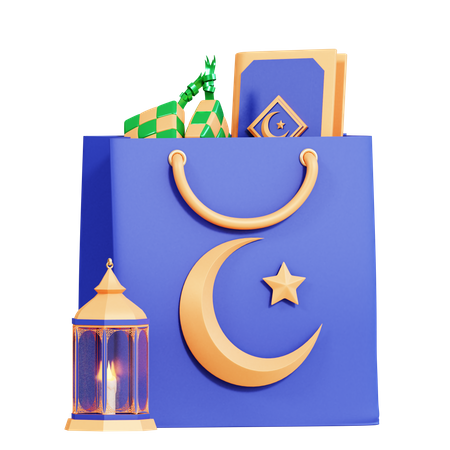 Ramadan-Tasche  3D Icon