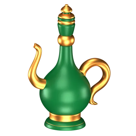 Ramadan Teapot  3D Icon