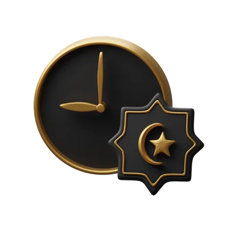 Ramadan time  3D Icon