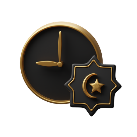 Ramadan time  3D Icon