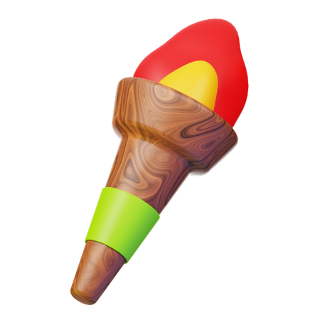 Ramadan torch  3D Icon