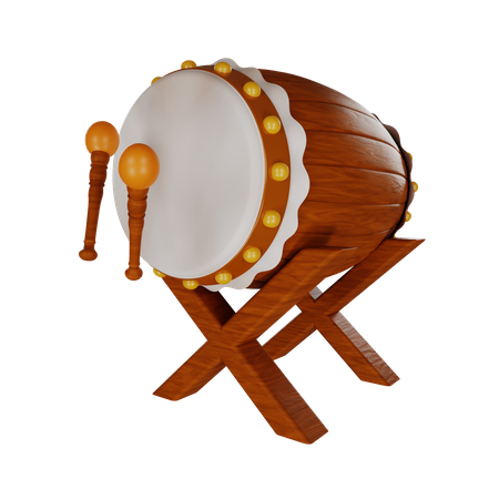 Ramadan-Trommel  3D Icon